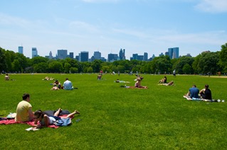 Central Park, Memorial Day