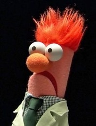 Beaker from the Muppets