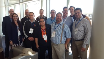 You meet the strangest people at InfoGovCon and this year was no execption. (Love all these people)