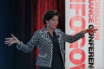 Governor Raimondo speaks at InfoGov17