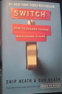 Picture of the cover of "Switch" by Chip Heath and Dan Heath