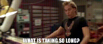 Real Genius-Chris Knight asking What is taking so long